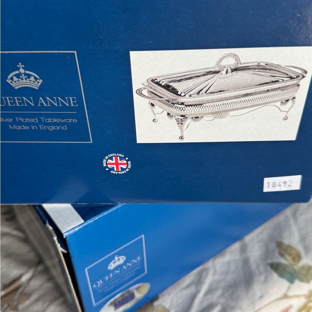 Queen Anne Silver Plated Serve ware